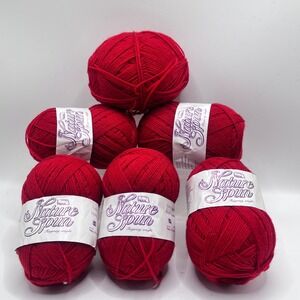 Brown Sheep Nature Spun Fingering Weight Wool Yarn Red Fox N46F 6 Skeins Lot